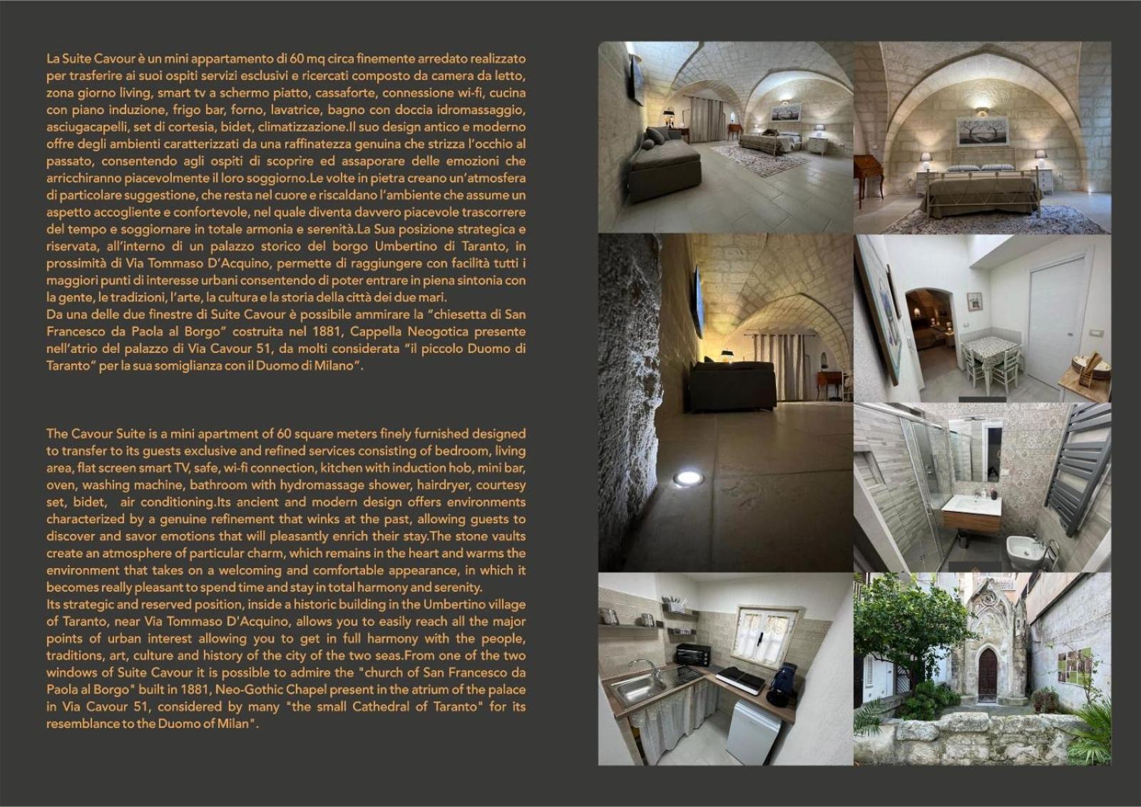 Suite Cavour Luxury Home Taranto Exterior photo